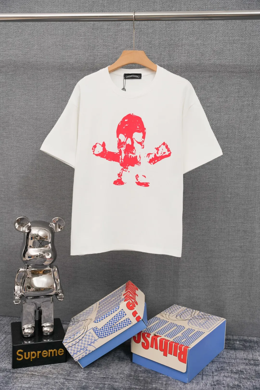 DT 54 60 Chrome Hearts T ， ， Black White S-XL